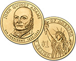 2008 John Quincy Adams coin