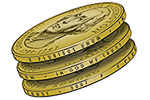 Washington presidential dollar coin